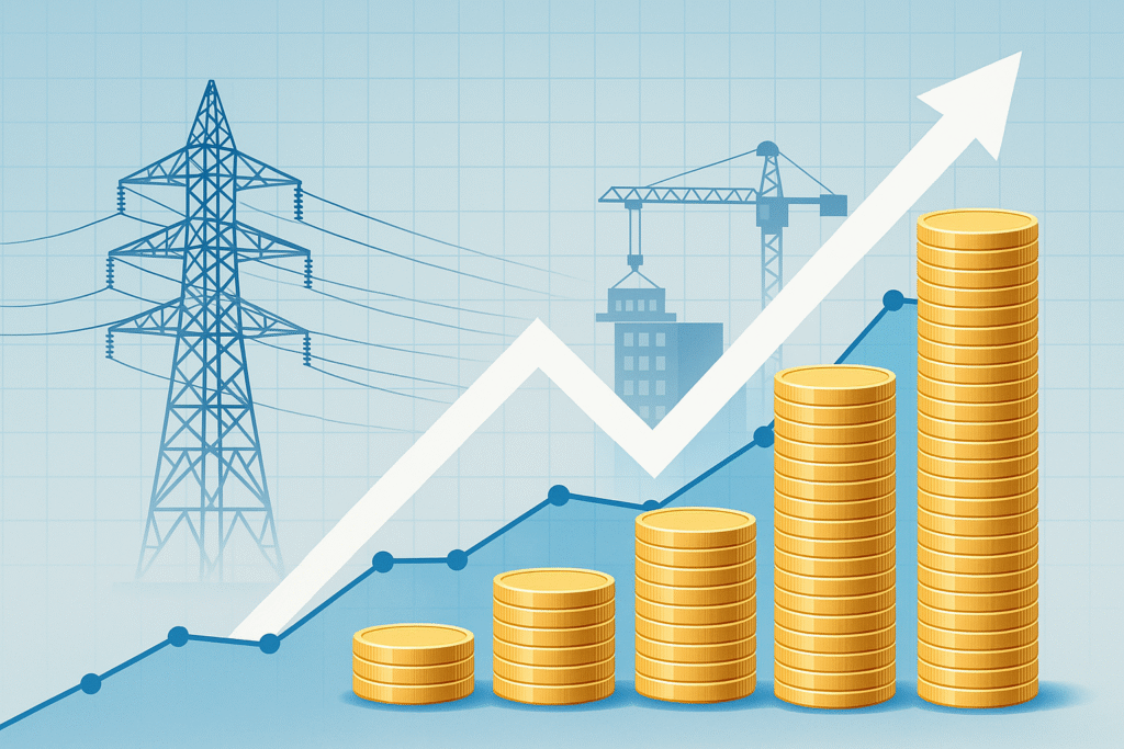 Strong growth in Power infrastructure sector