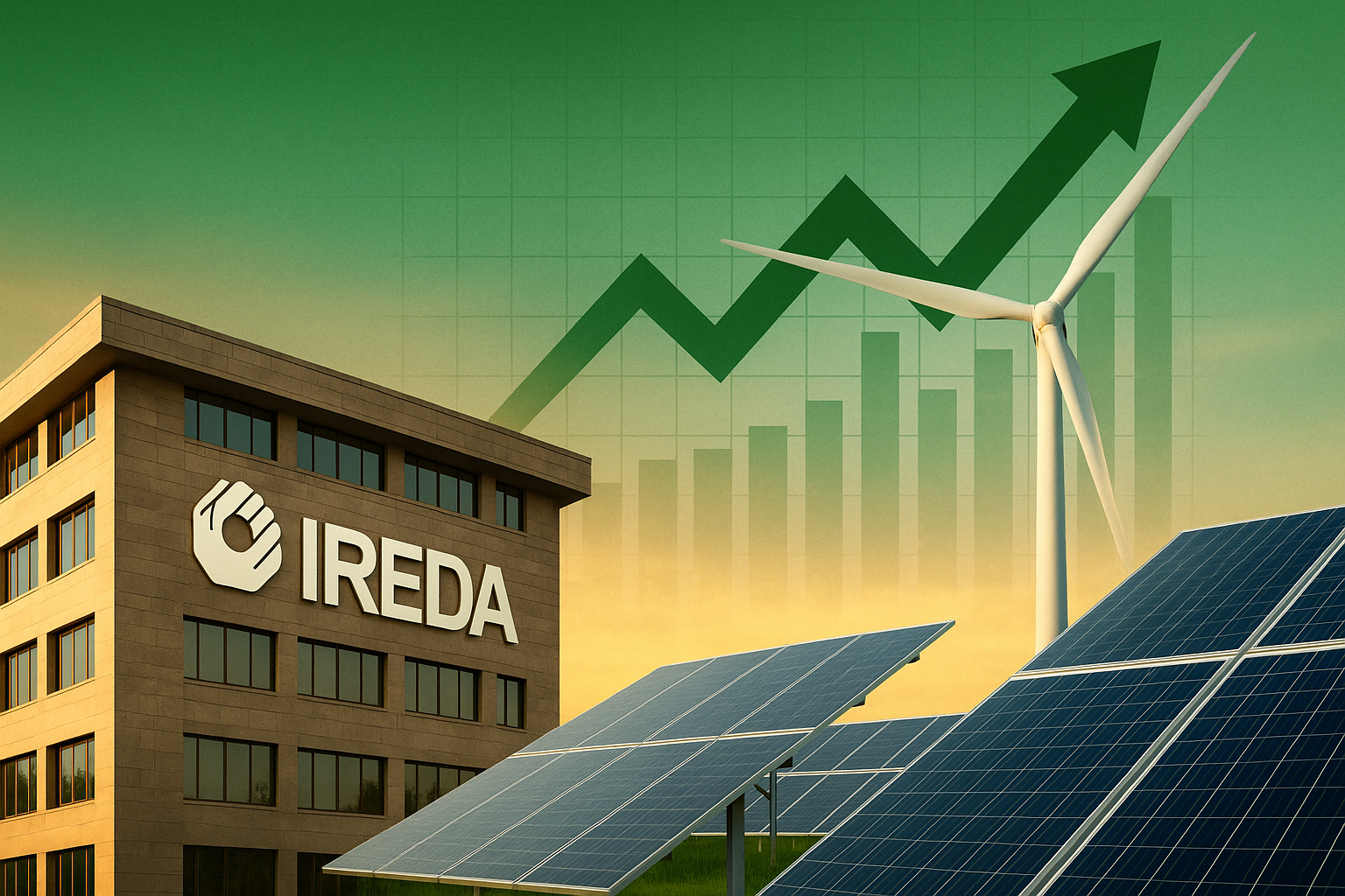 IREDA office building representing renewable energy finance growth in India